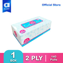 Load image into Gallery viewer, Soft Bloom Facial Tissue Box 2 Ply 140 Pulls x 1 Box
