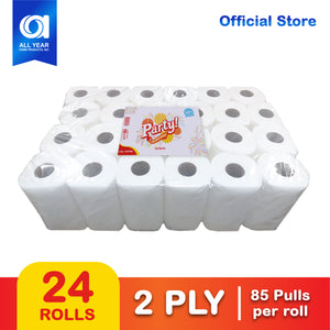 Party Kitchen Towel 2 Ply 85 Pulls x 24 Rolls