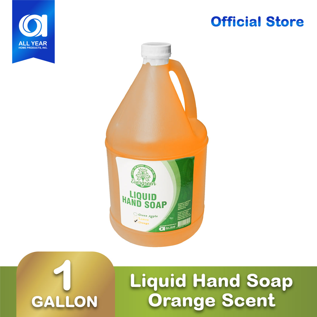 Evergreen Liquid Hand Soap Orange Scent
